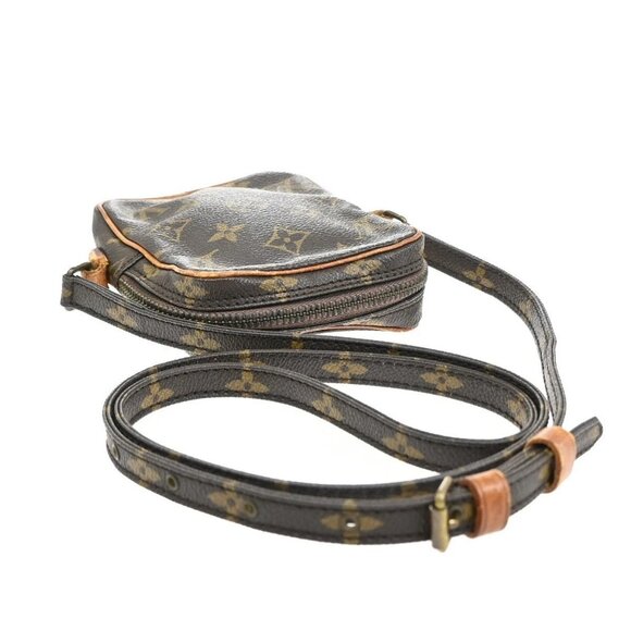 LOUIS VUITTON LV Mini Danube Shoulder Bag Monogram Leather Brown M45268 68EE919 - Picture 5 of 14